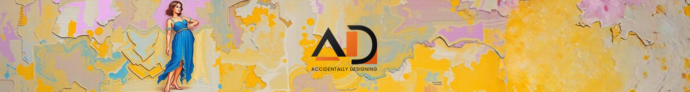 Accidentally Designing banner artwork