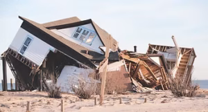 smashed House