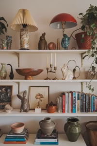 Selves filled with family treasures