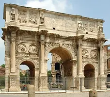 Romanesque Arch Building